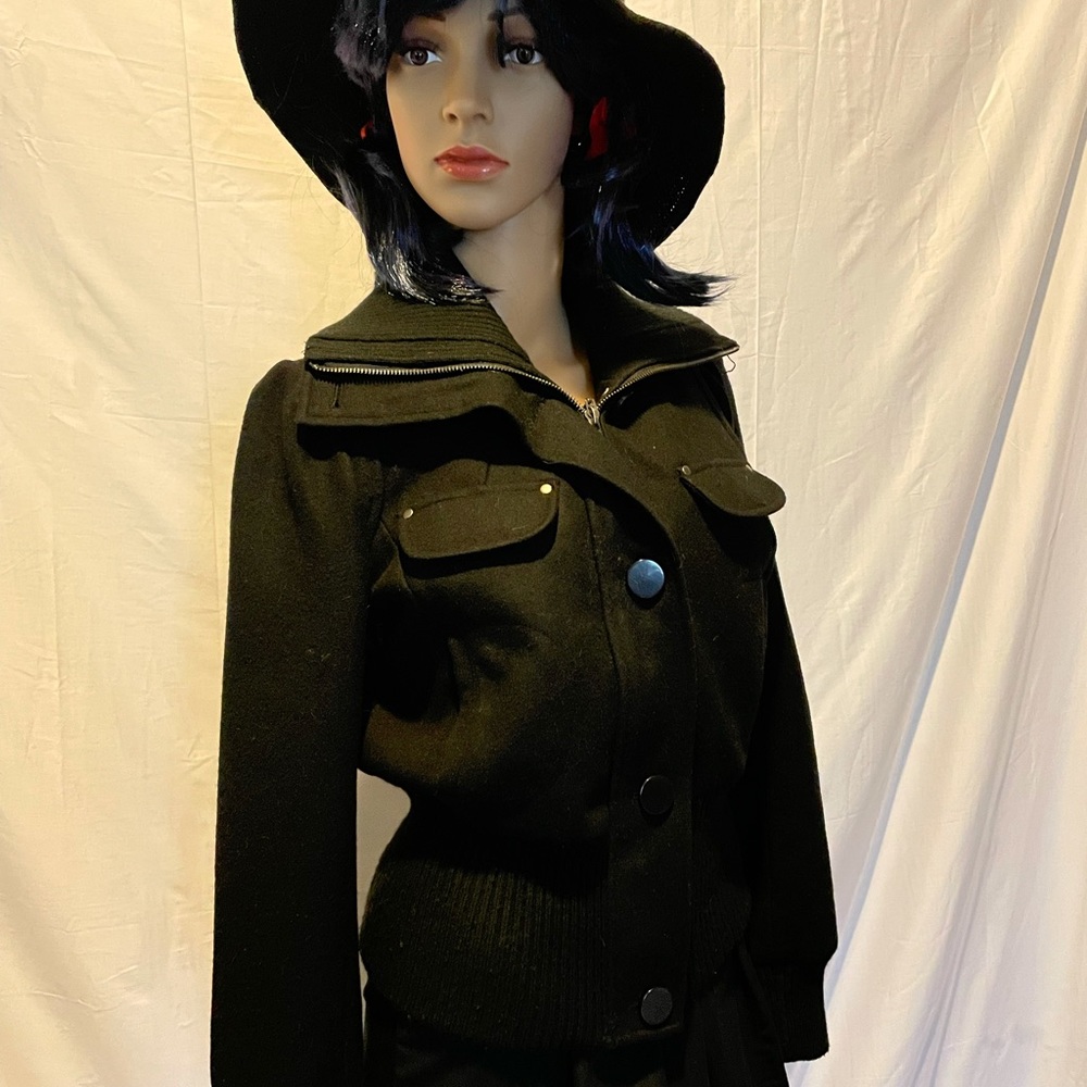 Forever 21 wool half jacket